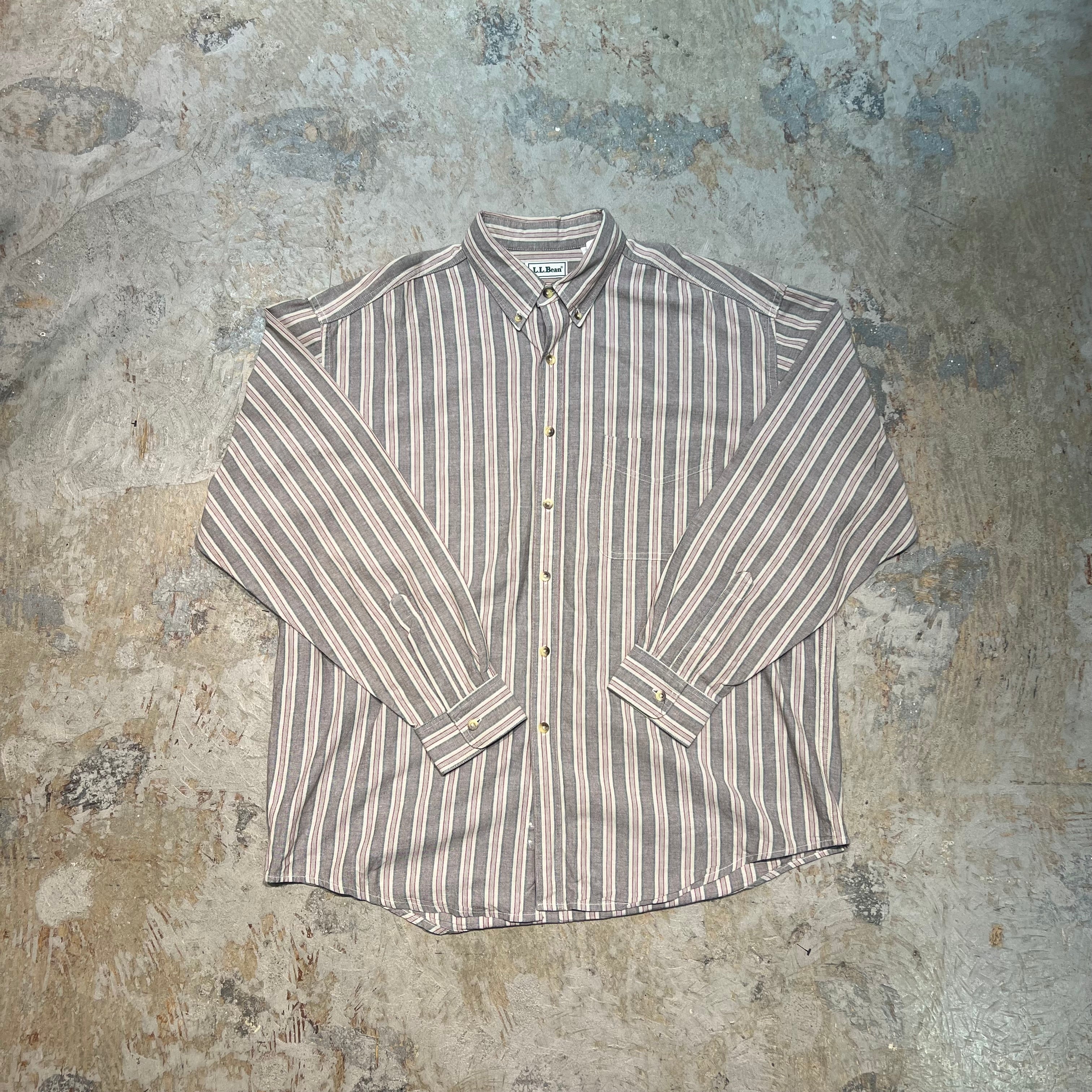 古着 80～90年代 エルエルビーン L.L.Bean 長袖 ボタンダウン
