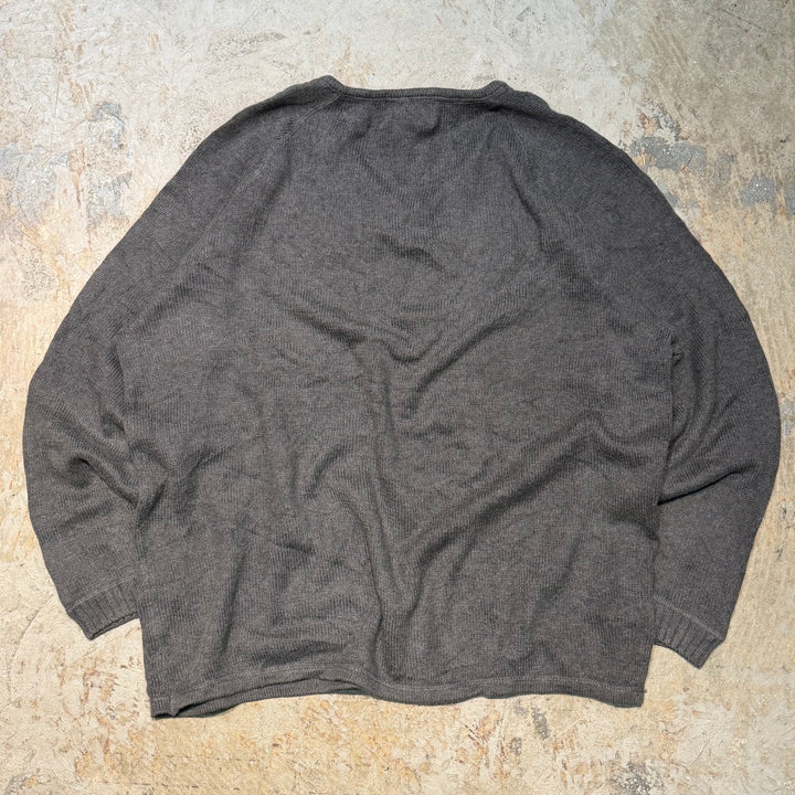 古着 90's~ Eddie Bauer/ エディーバウアー/ クルーネックニットセーター/ Vネック/ サイズM