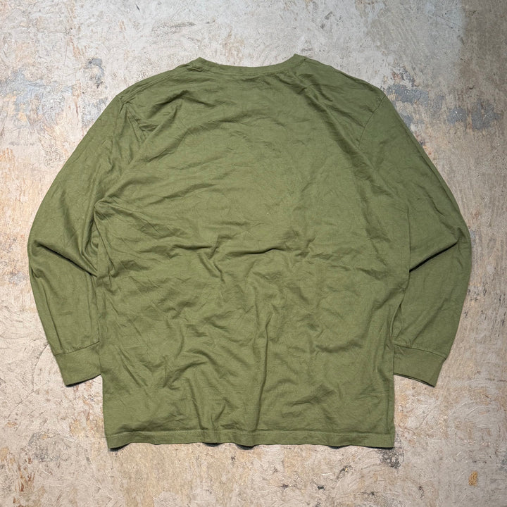 古着 POLO RALPH LAUREN/ポロラルフローレン/ クルーネックロングスリーブTシャツ/ サイズXL