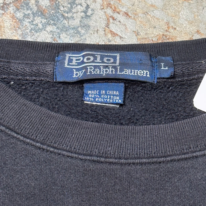 古着 90's~ POLO by Ralphlauren/ ポロバイラルフローレン/ クルーネックスウェット/ サイズL