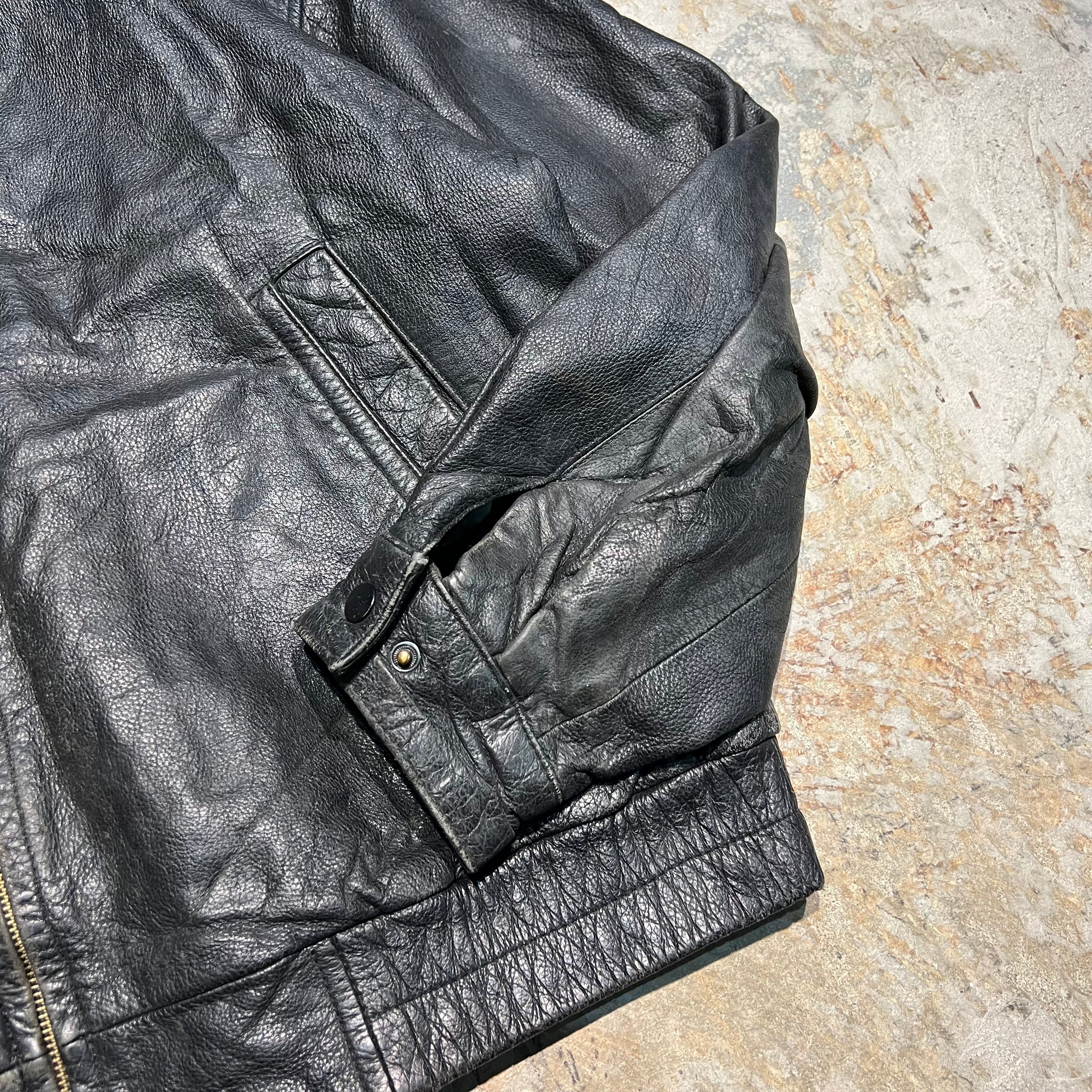 3190 古着 ST JOHN'S BAY/セントジョーンズベイ/Leather jacket 3190 古着 ST JOHN'S BAY/セントジョーンズベイ/Leather jacket