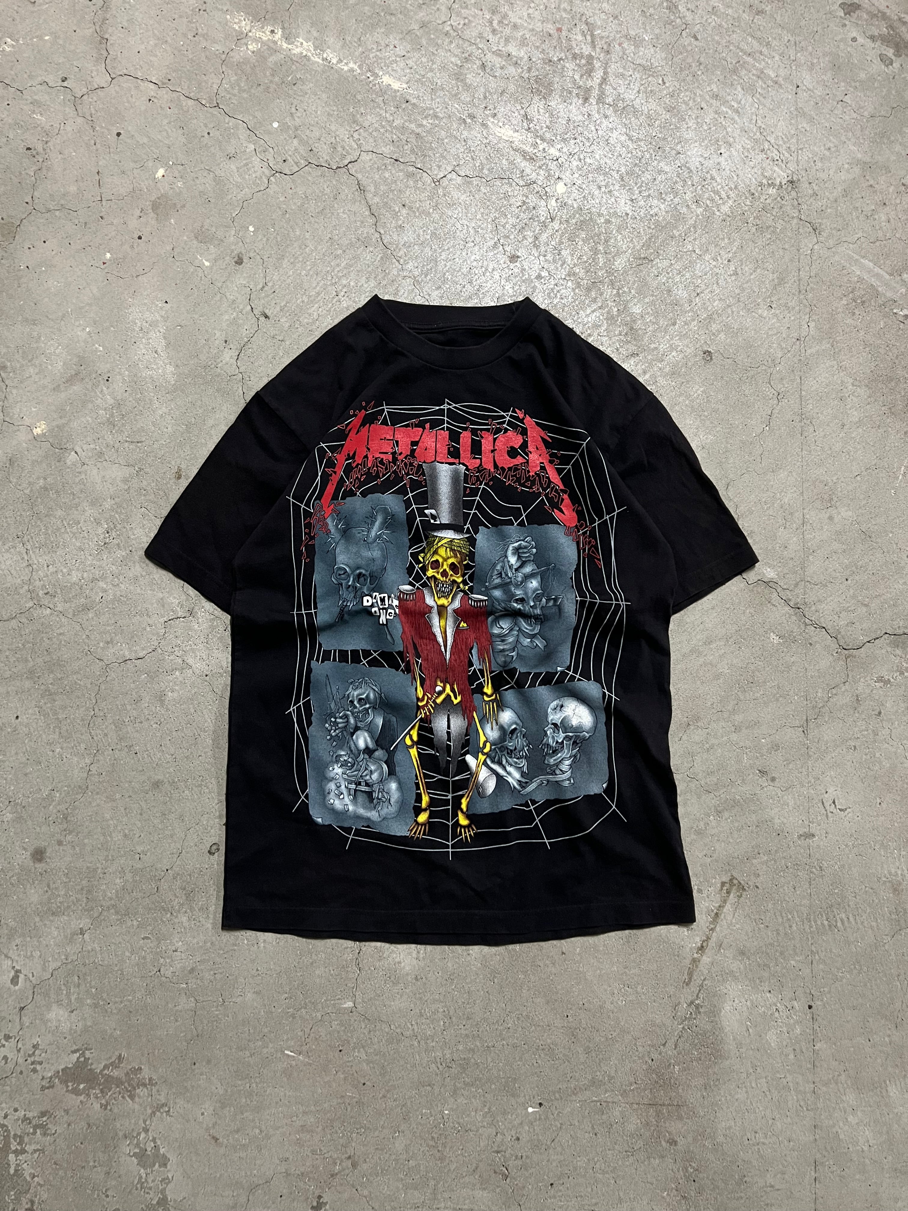 MA51 古着 METALLICA/メタリカ/バンドTシャツ/プリント Tシャツ/サイズL相当 – 古着屋 MUJIN