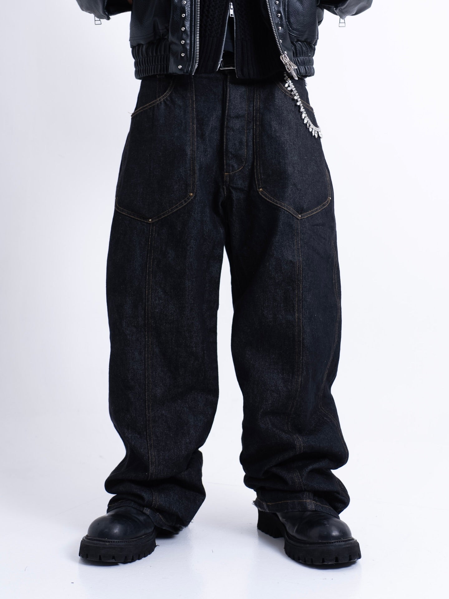 Heavy oz Rigid Baggy Denim/ヘビーオンス リジット バギーデニム – MUJIN