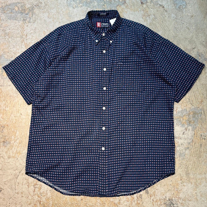 古着 CHAPS/ チャップス/ ボタンダウン半袖シャツ/ サイズXL