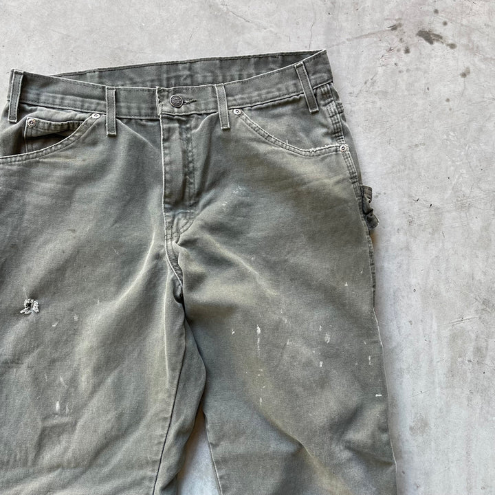 古着 Dickies/ディッキーズ/ダック地ペインターパンツ/実寸サイズ33×31