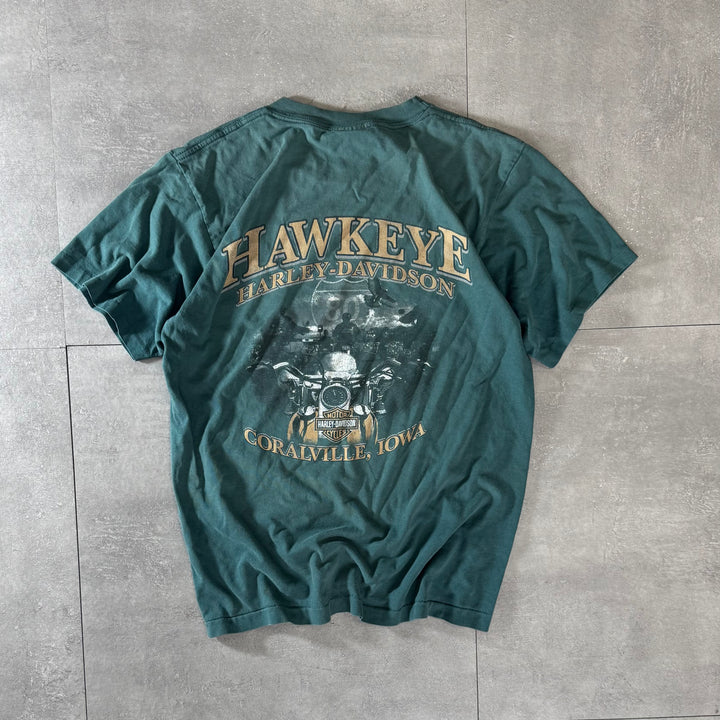 古着 Harley-Davidson ハーレーダビッドソン プリントTシャツ シングルステッチ サイズM