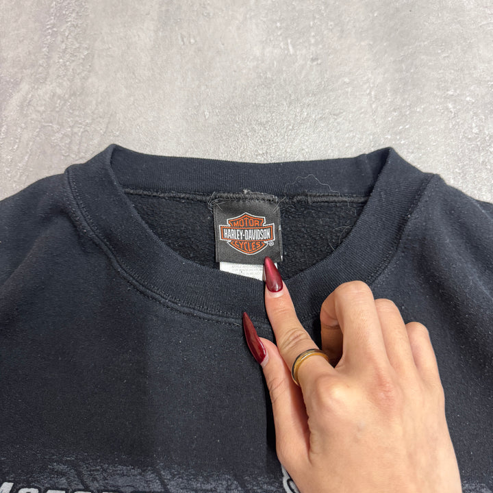 古着 /HARLEY-DAVIDSON / ハーレーダビッドソン/クルーネックスウェット /サイズXL