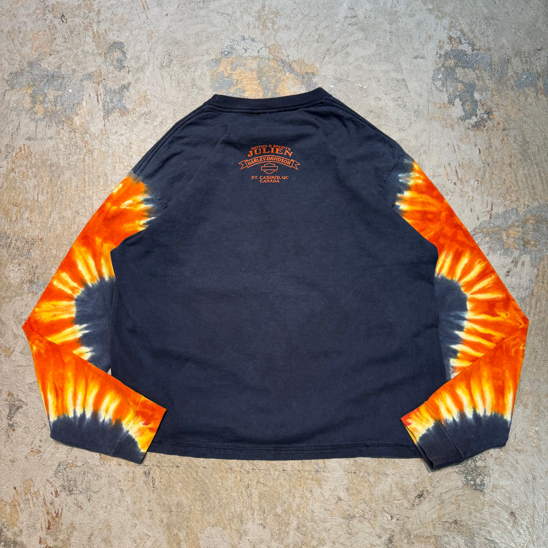古着 Harley-Davidson/ハーレーダビッドソン/ プリントロングTシャツ/ M相当
