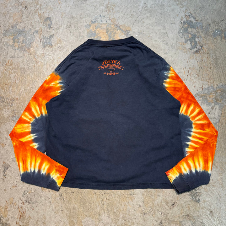 古着 Harley-Davidson/ハーレーダビッドソン/ プリントロングTシャツ/ M相当