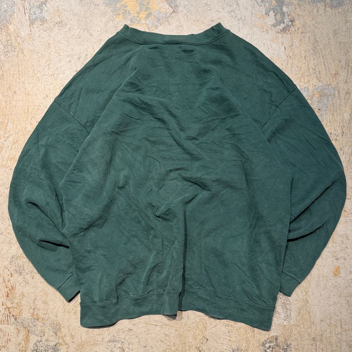 古着 USA製 90's NIKE/ ナイキ/ ワンポイント/ クルーネックスウェット/ サイズXL