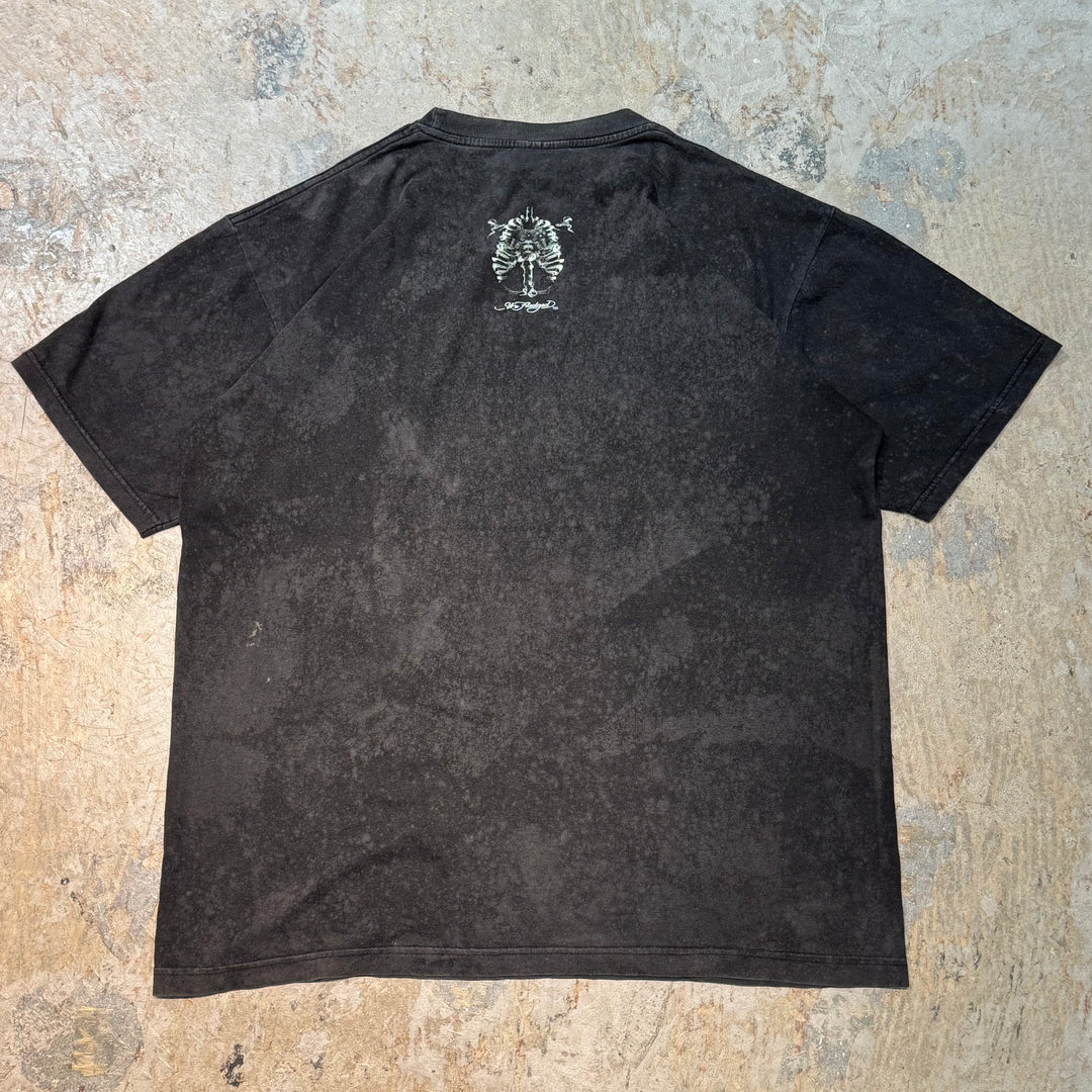 古着 USAVINTAGE/ プリントTシャツ/ スケルトン/ サイズXL