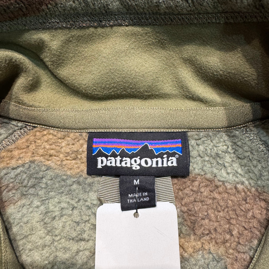 古着 Patagonia/パタゴニア/ハーフジップフリース/迷彩柄/サイズM