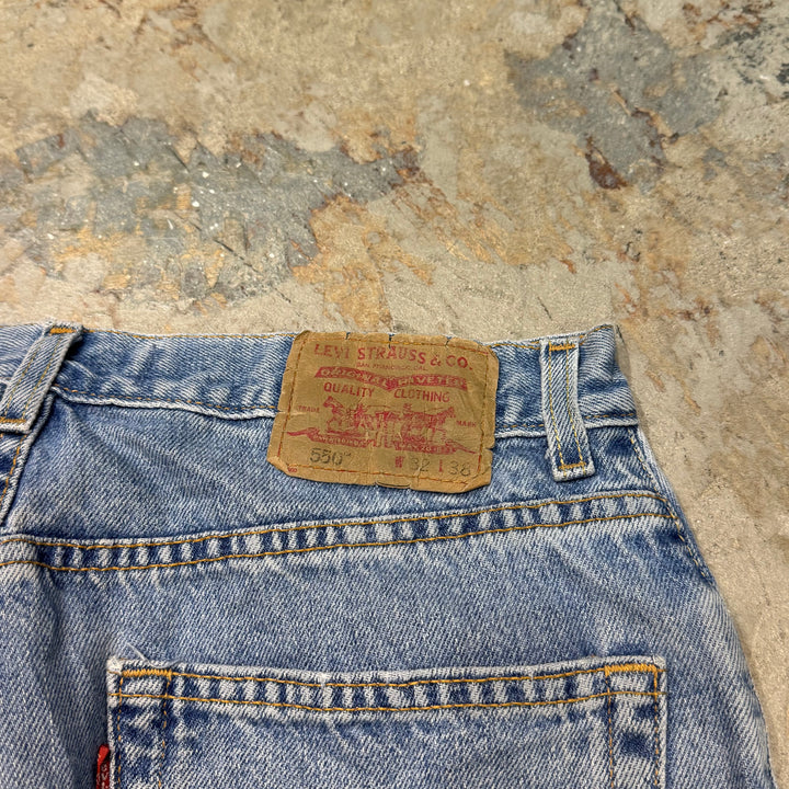 二手衣服Levi's/Levi/牛仔褲/550/實際尺寸31 x 35