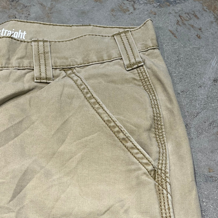 #4508 古着 Carhartt/カーハート/ Duck Painter Pants/ダック地 ペインターパンツ /100272 253/サイズ36×32