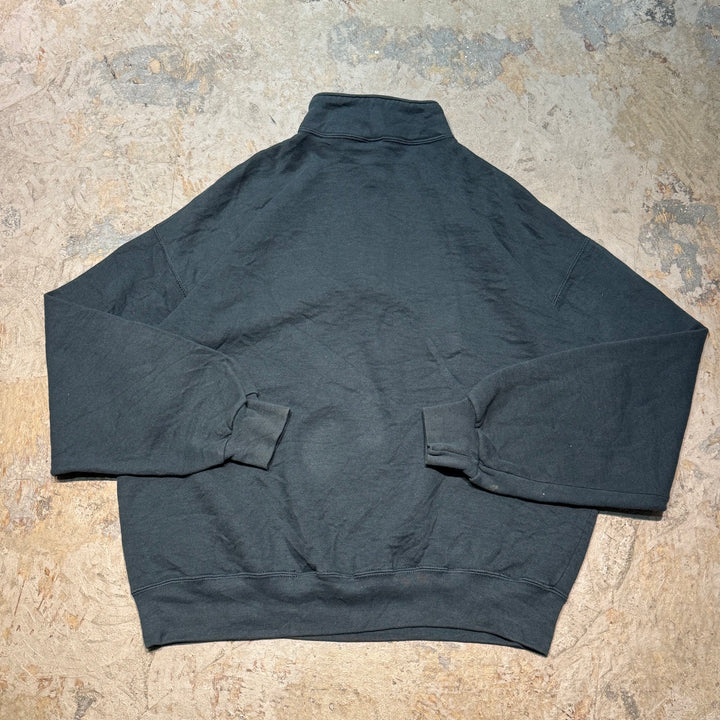 古着 USA製 Russell Athletic/ バイラッセルアスレチック/ ハーフジップスウェット/ サイズXL