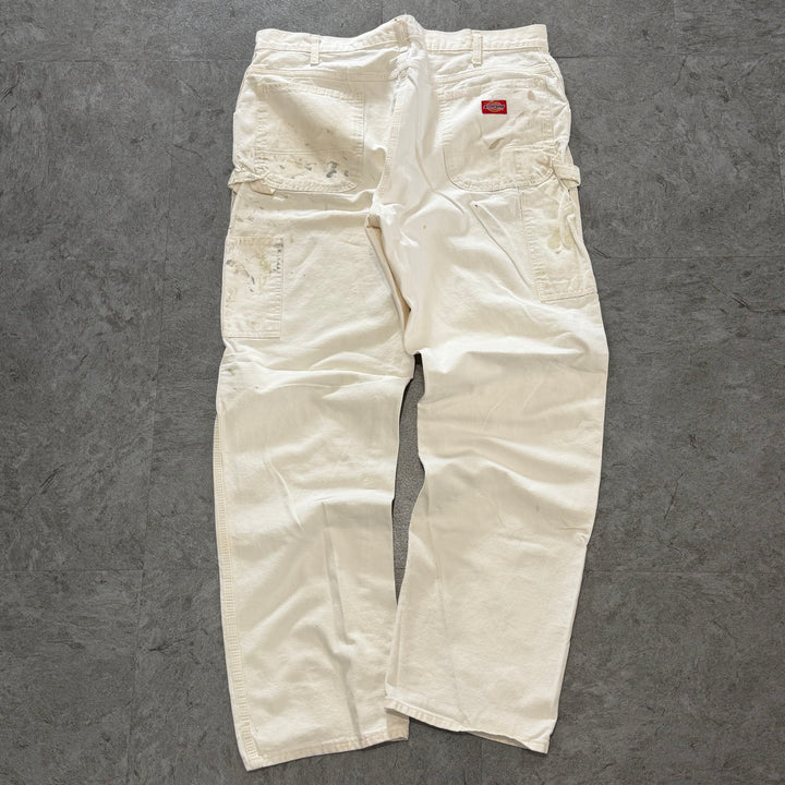 古着 Dickies ディッキーズ ペインターパンツ  実寸サイズ37×31
