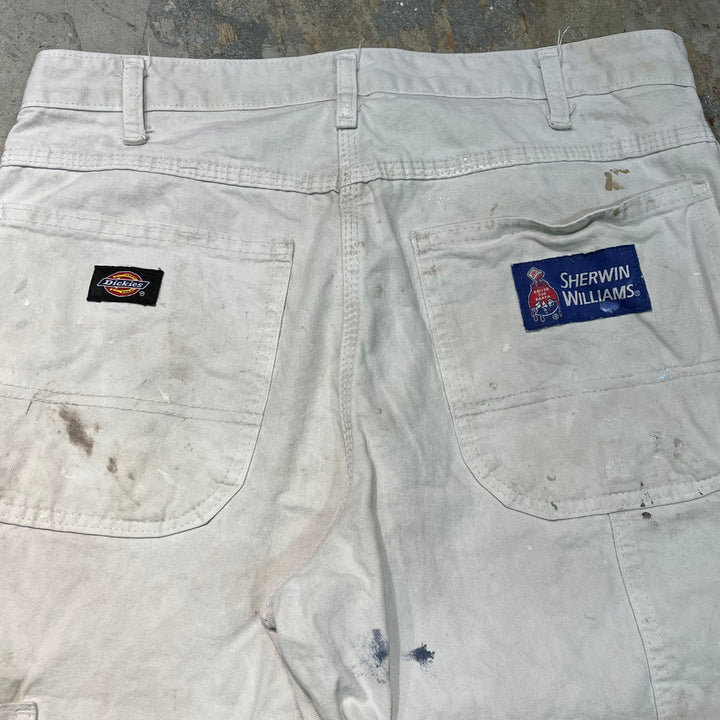 古着 Dickies×SHERWIN WILLIAMS/ディッキーズ× シャーウィン・ウィリアムズ/ ペインターパンツ / 企業ロゴ/ 実寸サイズ30×31