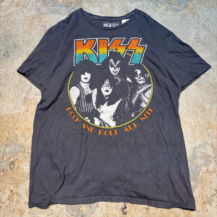 古着 KISS/ キッス/ アーティストTシャツ/ サイズL