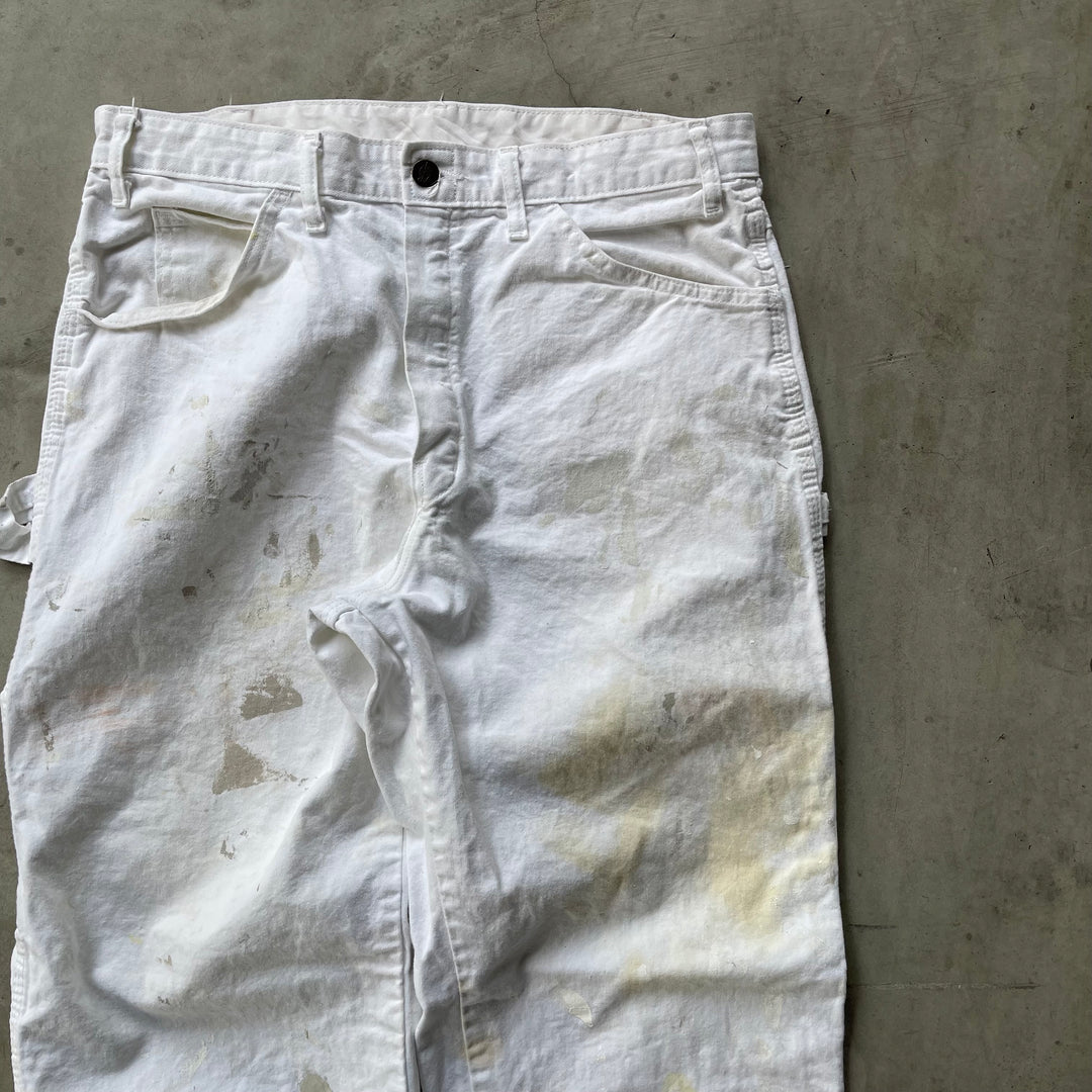 古着 Dickies×SHERWIN WILLIAMS/ディッキーズ× シャーウィン・ウィリアムズ/ ペインターパンツ / 企業ロゴ/ 実寸サイズ31×32