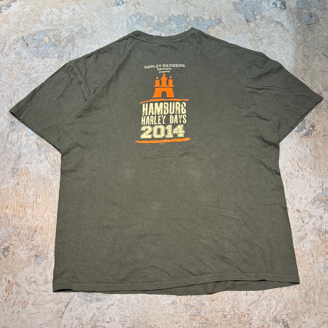 古着 Harley-Davidson/ハーレーダビッドソン/ プリントTシャツ/ サイズ2XL相当