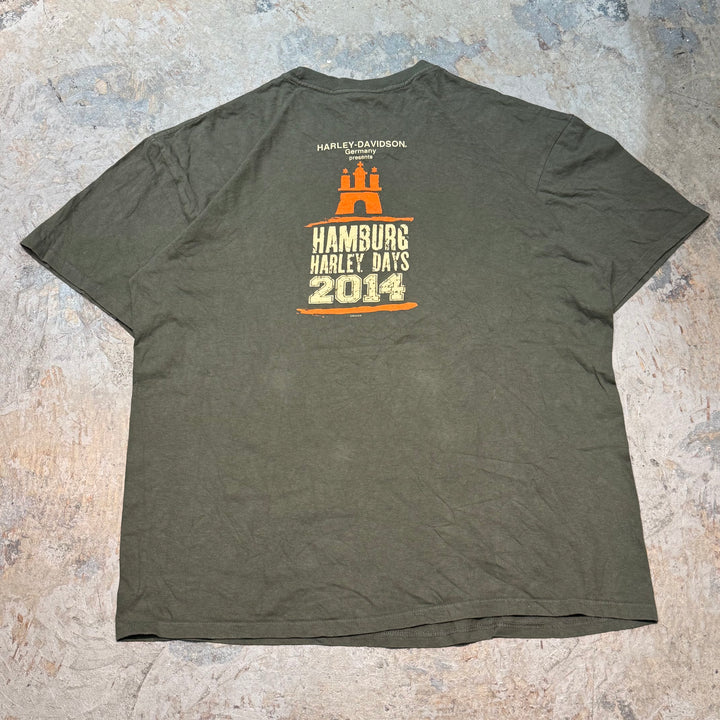 古着 Harley-Davidson/ハーレーダビッドソン/ プリントTシャツ/ サイズ2XL相当