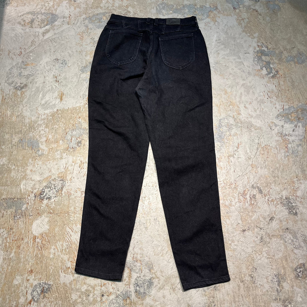 #4185 古着　Lee/リー/Black Denim Pants/ブラックデニムパンツ/サイズ14