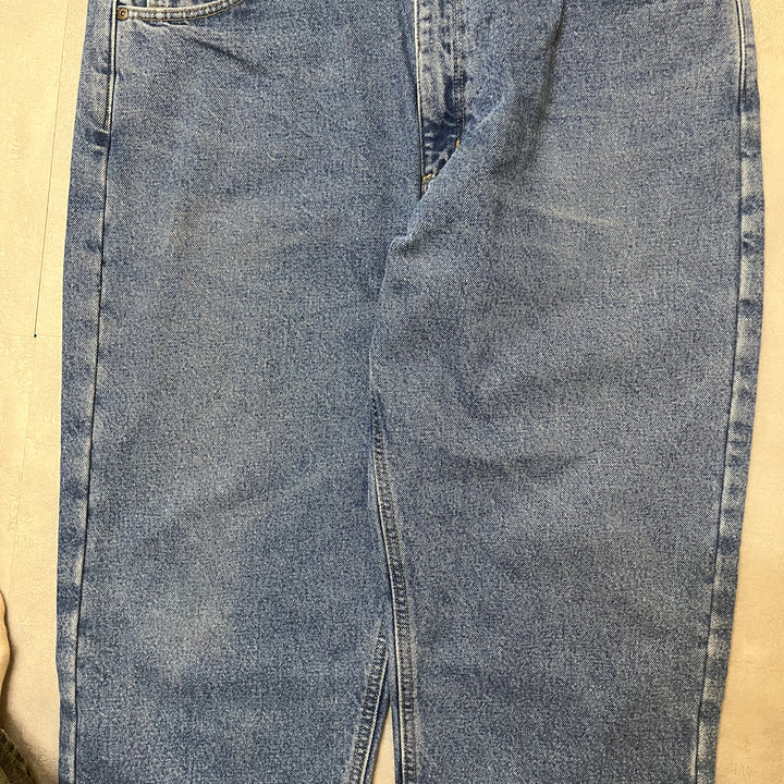 #1751 Old clothes Carhartt / Denim Pants / Jeans / Relaxed Fit / Checkered lining / Size 40×30