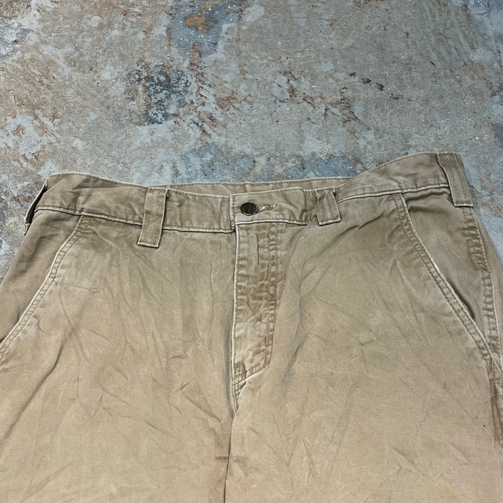 #4514 古着 Carhartt/カーハート/ Duck Painter Pants/ダック地 ペインターパンツ/100095-253/サイズ32×34