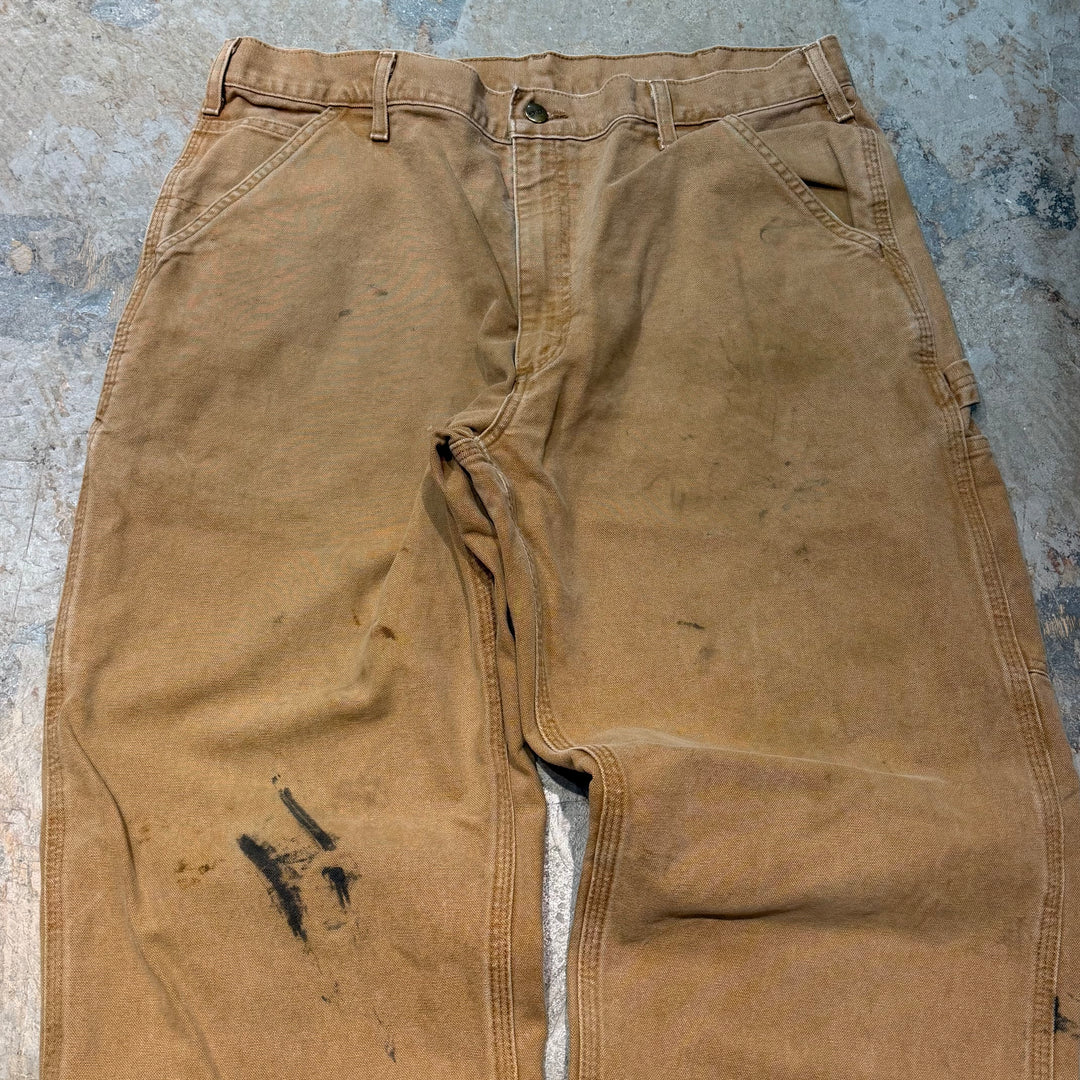 古着 Carhartt/カーハート/ダック地ペインターパンツ/実寸サイズ35×31