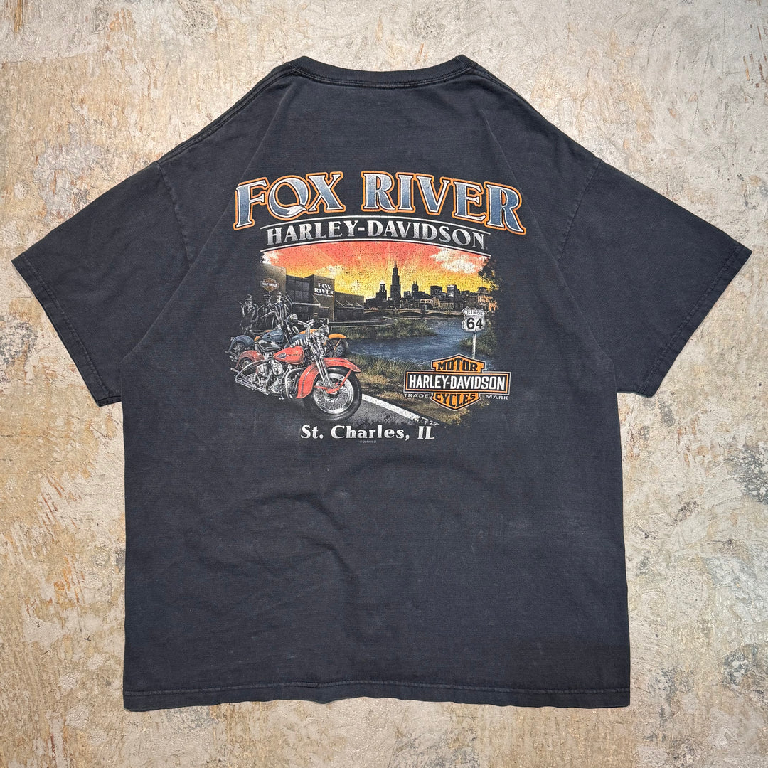 古着 Harley-Davidson/ハーレーダビッドソン/ プリントTシャツ/ サイズXL