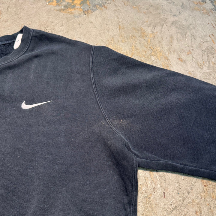 古着 NIKE/ ナイキ/ クルーネックスウェット/ ワンポイント刺繍/ サイズL