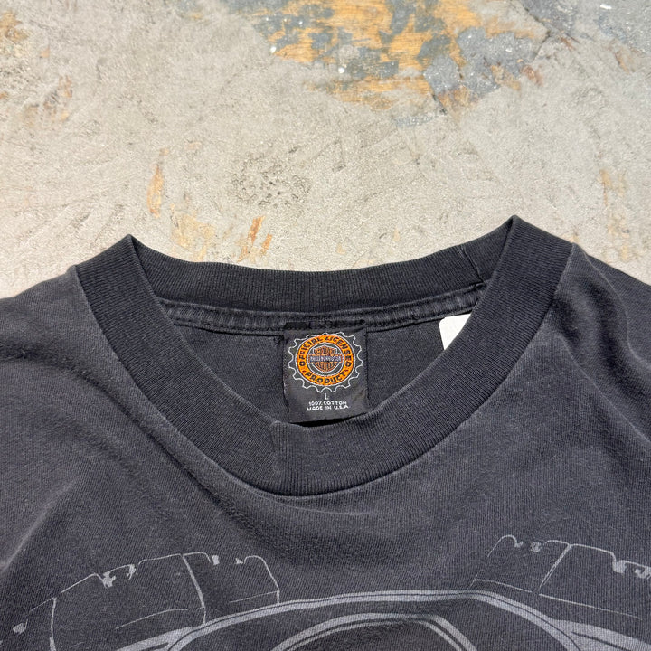 古着 USA製 Harley-Davidson/ ハーレーダビッドソン/ プリントTシャツ/ サイズL