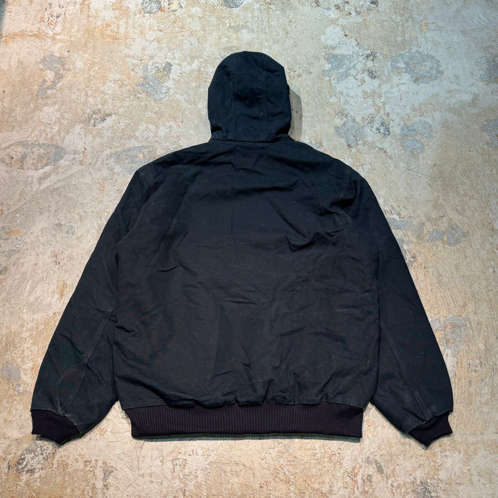 古着 carhartt/ カーハート/ アクティブジャケット/ J140 BLK/ ダック地/ 無地/ 中綿/ サイズXL