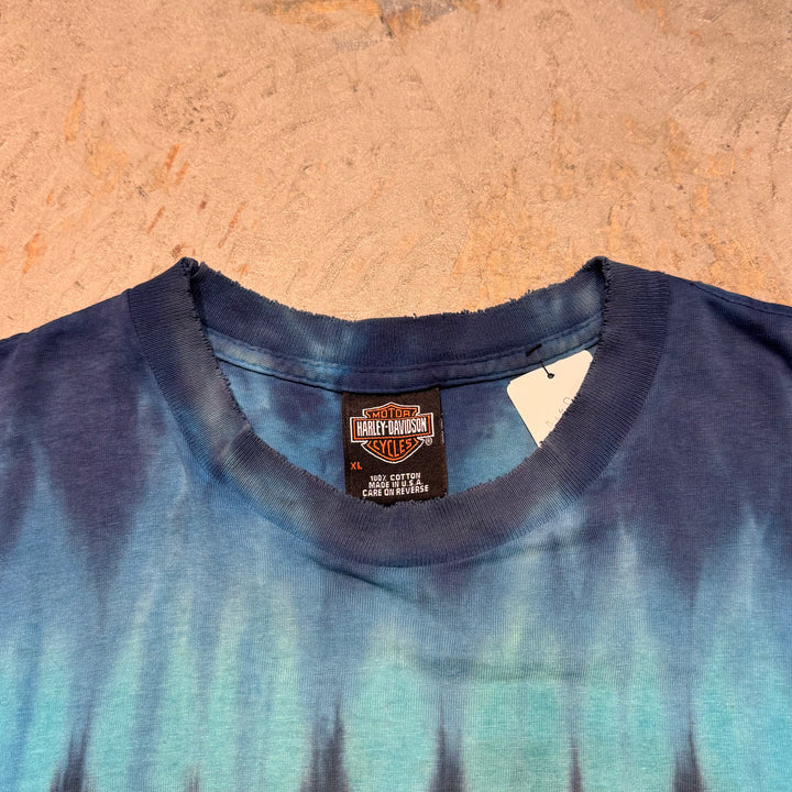 古着 USA製 Harley-Davidson/ ハーレーダビッドソン/ プリントTシャツ/ サイズXL
