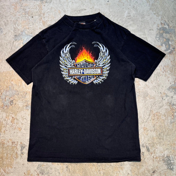 古着 USA製 Harley-Davidson/ハーレーダビッドソン/ プリントTシャツ/ サイズXL