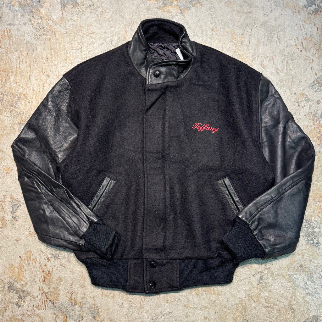 古着 USAVINTAGE/ スタジャン/ 刺繍ロゴ/ サイズS – 古着屋 MUJIN