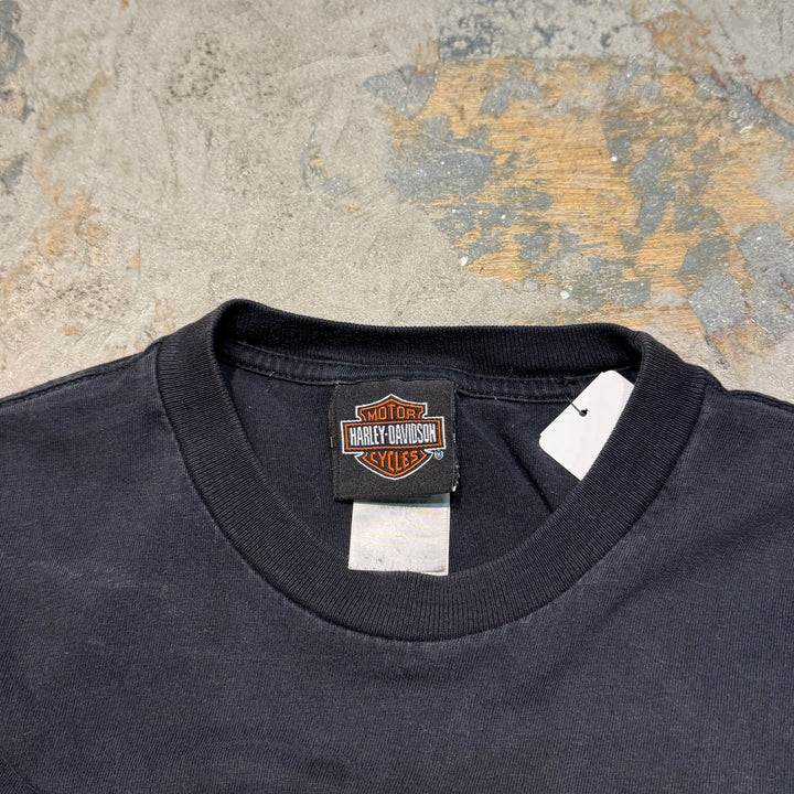 古着 USA製 Harley-Davidson/ハーレーダビッドソン/ プリントTシャツ/ サイズM