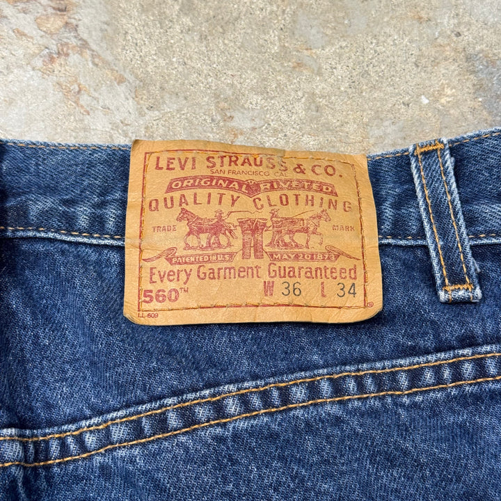 古着 USA製 01's Levi's / リーバイス/ デニムパンツ/ 560/ 実寸サイズ33×34
