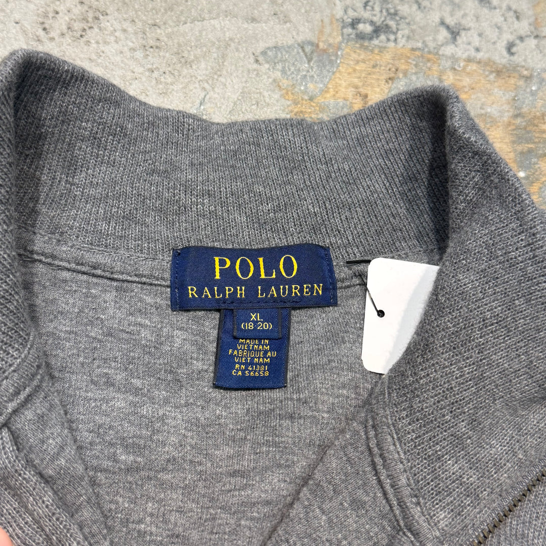 古着 POLO by Ralph Lauren/ ポロラルフローレン/ ハーフジップニットセーター/ サイズXL