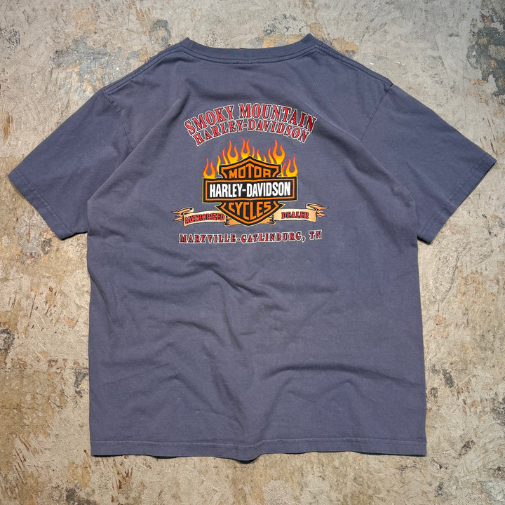 古着 USA製 Harley-Davidson/ハーレーダビッドソン/ プリントTシャツ/ サイズXL