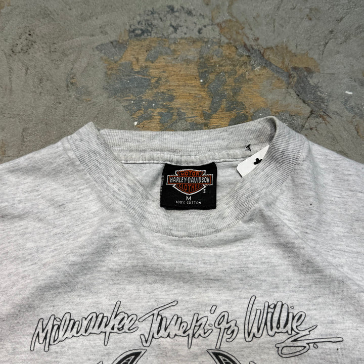 古着 USA製 Harley-Davidson/ ハーレーダビッドソン/ プリントTシャツ/ サイズM