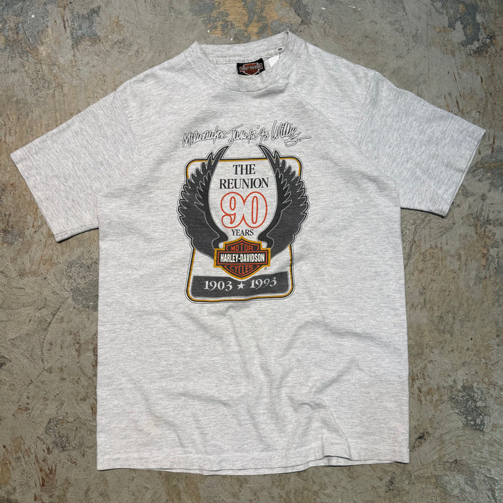 古着 USA製 Harley-Davidson/ ハーレーダビッドソン/ プリントTシャツ/ サイズM