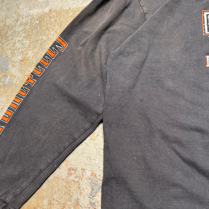 古着 Harley-Davidson/ハーレーダビッドソン/ プリントロングスリーブTシャツ/ サイズL相当