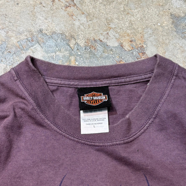 Used clothing Made in USA Harley-Davidson/Harley-Davidson/Printed T-shirt/Size L
