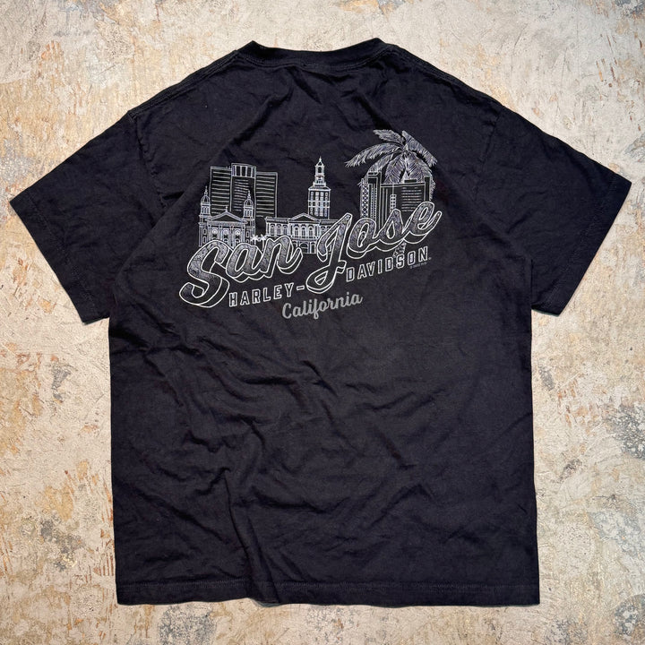 古着 Harley-Davidson/ハーレーダビッドソン/ プリントTシャツ/ サイズL
