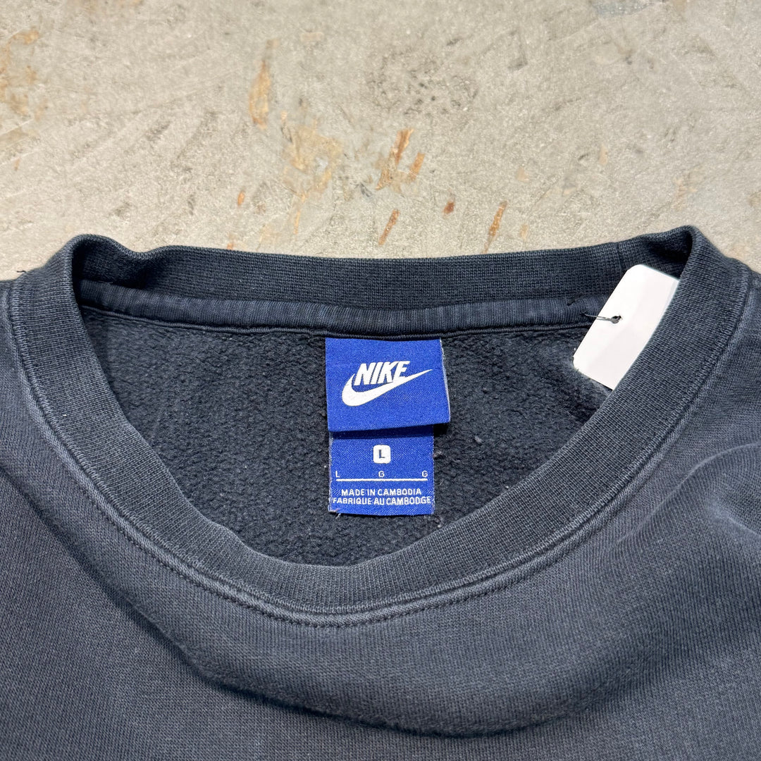 古着 NIKE/ ナイキ/ クルーネックスウェット/ ワンポイント刺繍/ サイズL