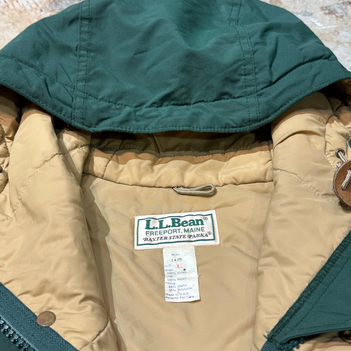 古着L.L.Bean/エルエルビーン/ バスクターステートパーカー/ サイズXL