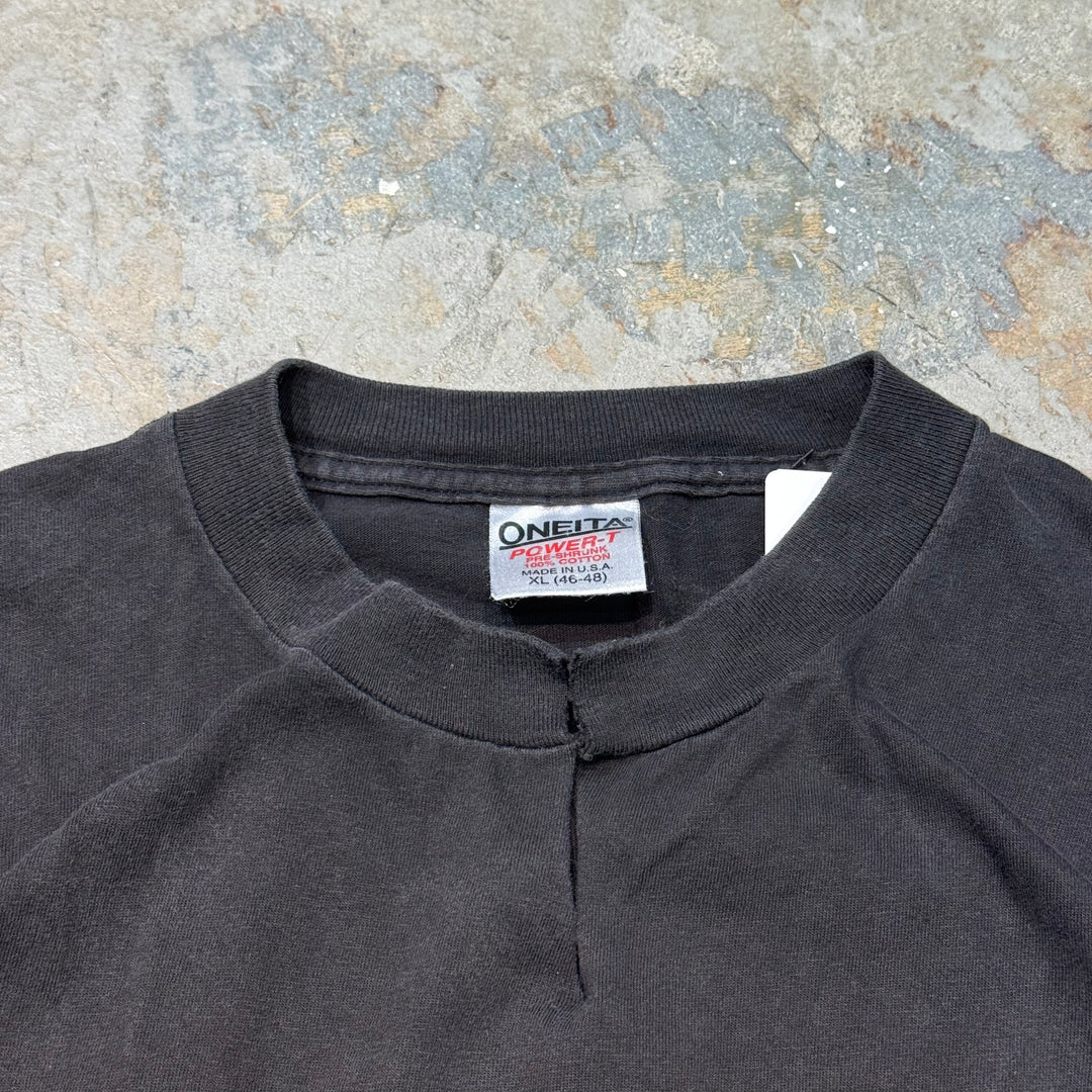 Used clothing Made in USA ONEITA/ BUDWEISER/ Budweiser/ Embroidered T-shirt/ Shinste/ Size XL