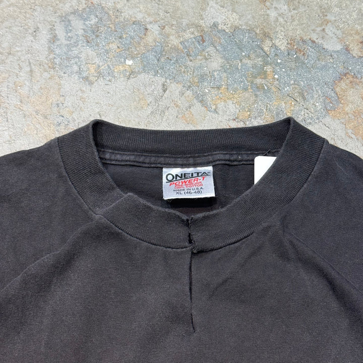 Used clothing Made in USA ONEITA/ BUDWEISER/ Budweiser/ Embroidered T-shirt/ Shinste/ Size XL
