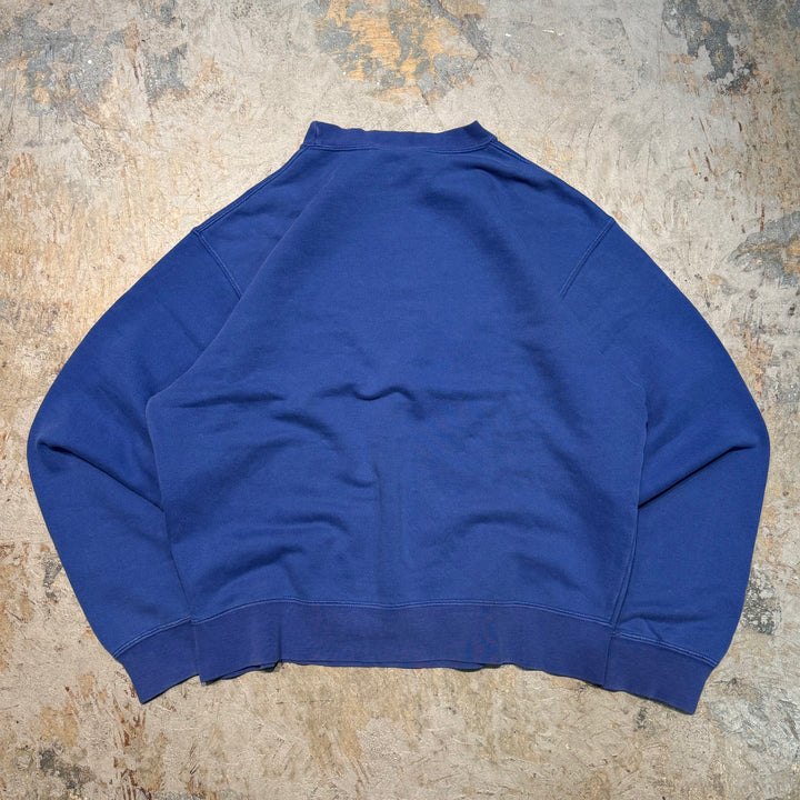 古着 90's~00's NIKE/ ナイキ/ クルーネックスウェット/ ワンポイント刺繍/ サイズL